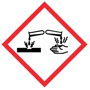 Corrosive symbol