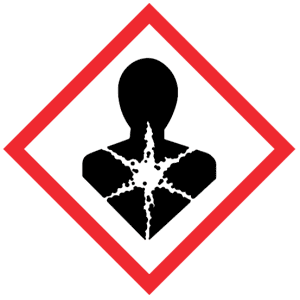 Serious health hazard symbol