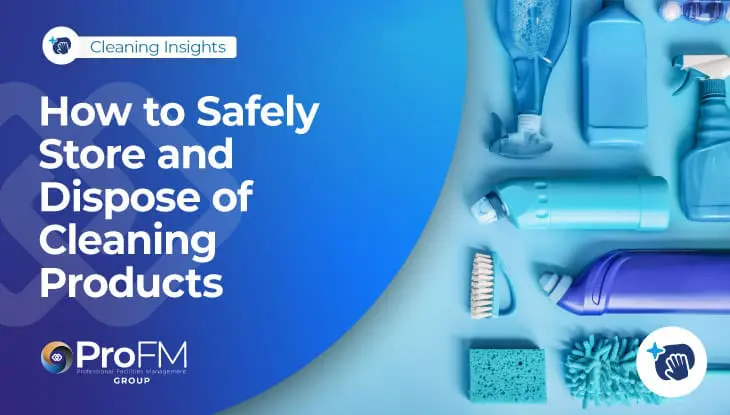 How To Safely Store And Dispose Of Cleaning Products