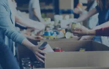 We Like To Give Back and Support Our Local Community By Donating To Food Banks