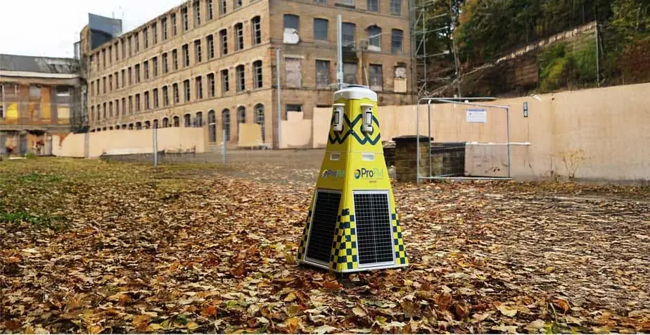 Construction security VPOD, visually verified intruder alarm