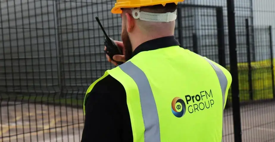 ProFM security guard, construction site alarm response