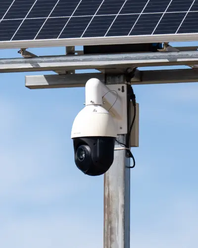 Sophisticated CCTV Towers Fully Linked To Our NOC With AI-Enhanced Threat Detection