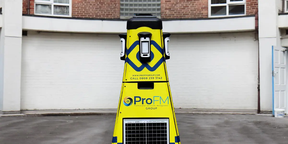 Professional ProFM security system installation including CCTV and alarms in Manchester