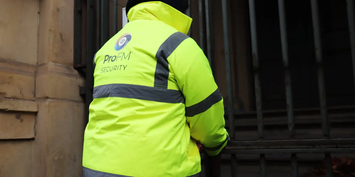 ProFM security guard providing key holding and alarm response in Liverpool