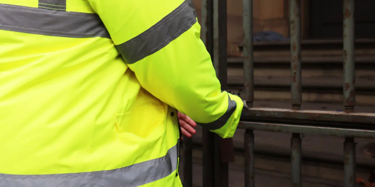 ProFM security guard providing key holding and alarm response in Manchester