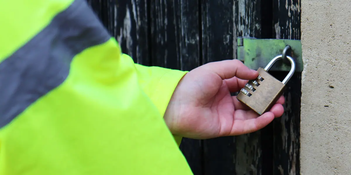 ProFM security guard providing key holding and alarm response in Tamworth