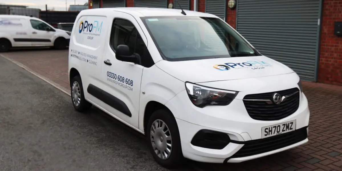 ProFM security vehicle providing rapid response near Manchester