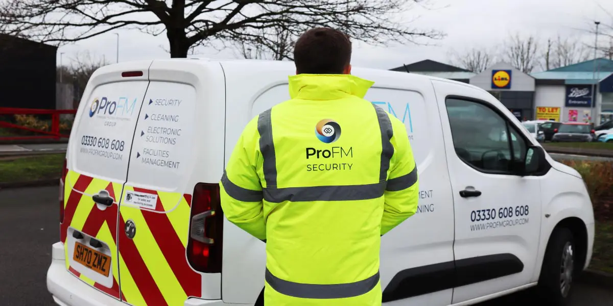 ProFM security vehicle providing rapid response near Tamworth