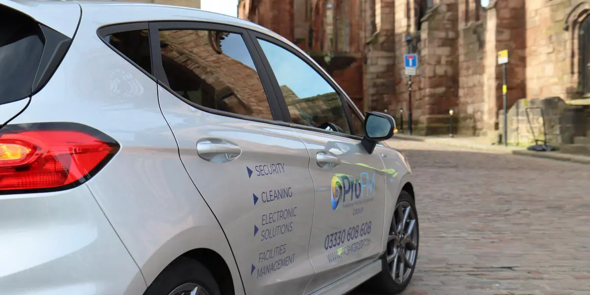 ProFM security vehicle providing rapid response in Birmingham