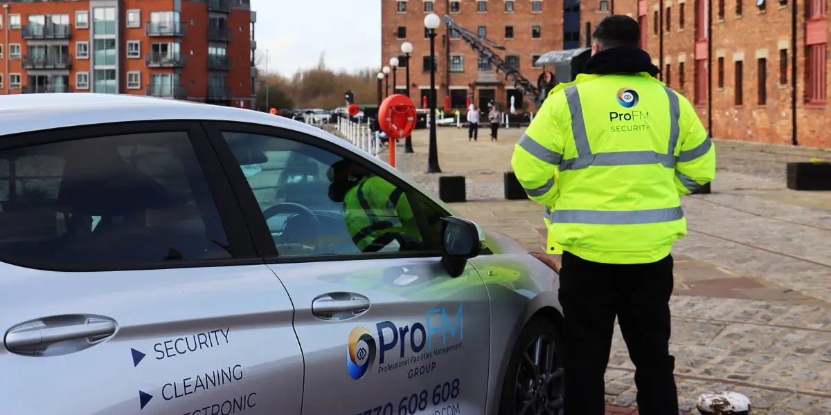 ProFM security vehicle providing rapid response near Gloucester