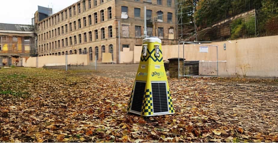 Construction security VPOD, visually verified intruder alarm