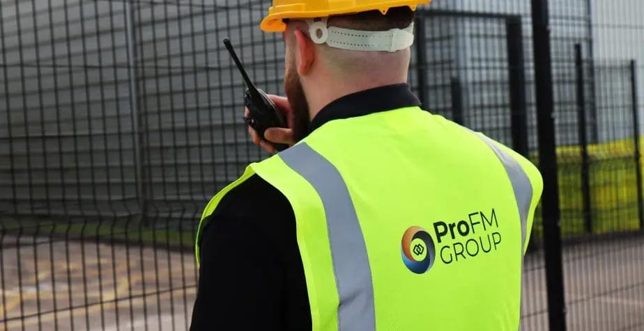 ProFM security guard, construction site alarm response