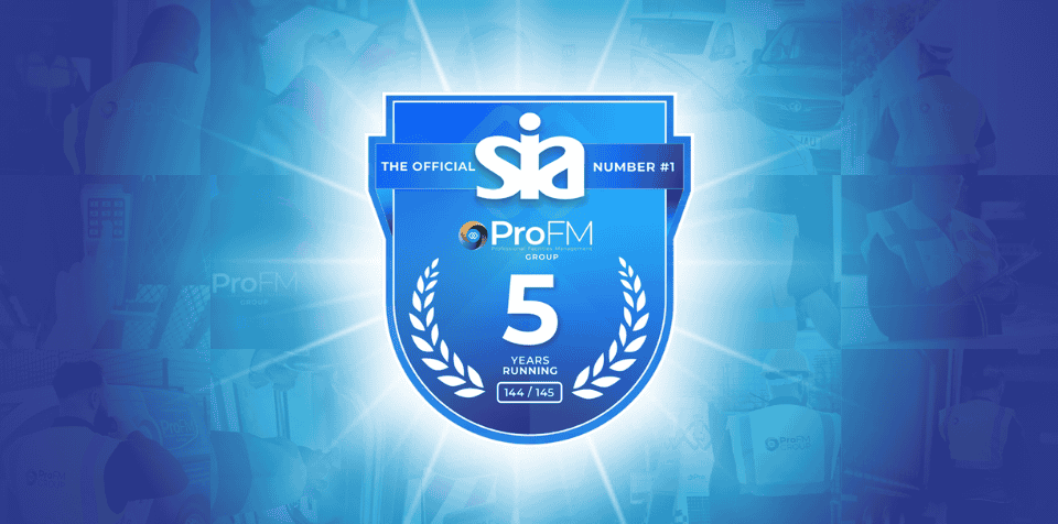 The Offical #1 Top SIA Company, 5 years Running