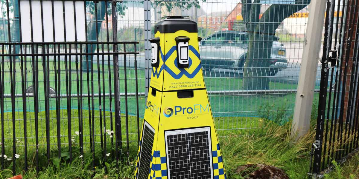 Professional ProFM security system installation including CCTV and alarms in Preston