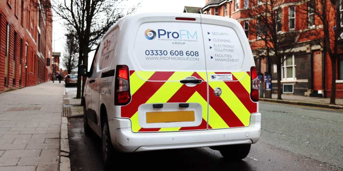 ProFM security vehicle providing rapid response near Wolverhampton