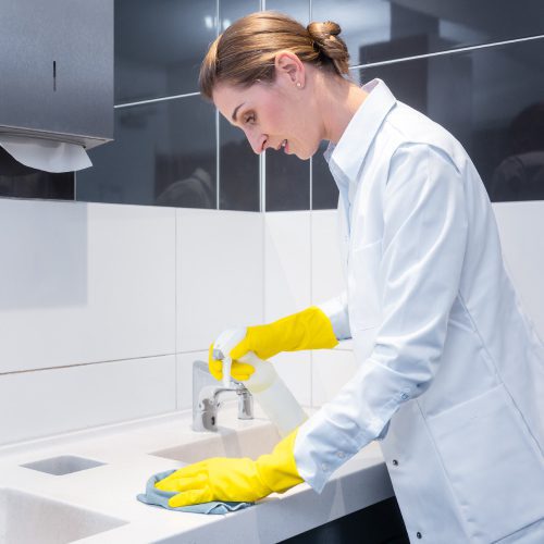 ProFM washroom cleaning services supporting hygiene standards and compliance requirements