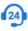 Round-the-clock support