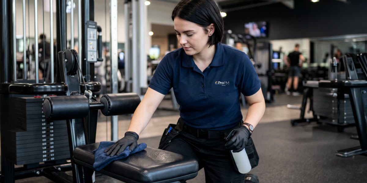 What’s included in our specialist gym cleaning services?