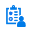 Integrated education cleaning and security services icon.