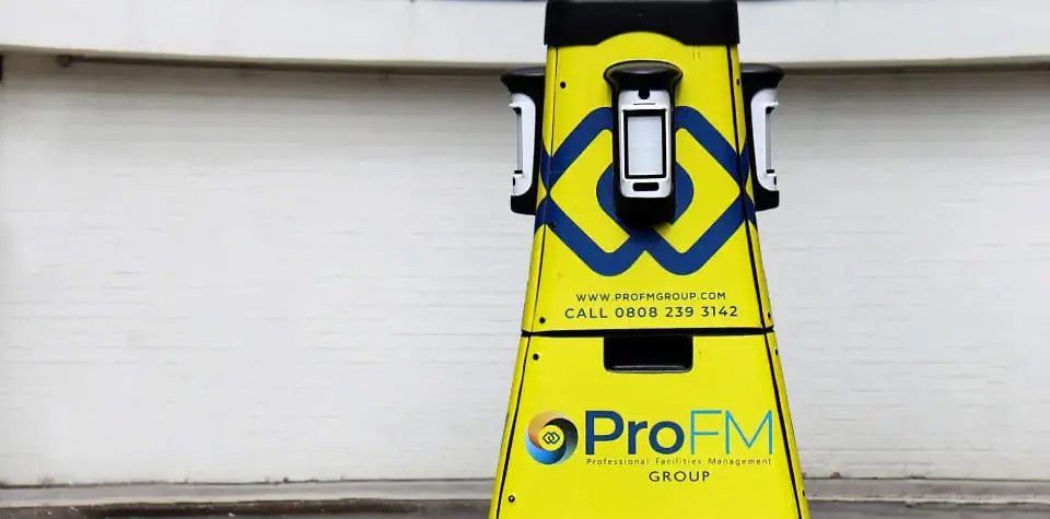 ProFM Group security response vehicle supporting gatehouse security operations and round-the-clock site security coverage.