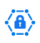 Integrated security services and single provider icon.