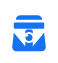 Solar-powered CCTV and intrusion detection icon