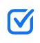 Quality assurance checks and cleaning inspection icon.