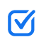Health and safety accreditation compliance icon.