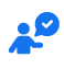 Dedicated account management icon