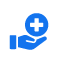 First aid trained security officer icon